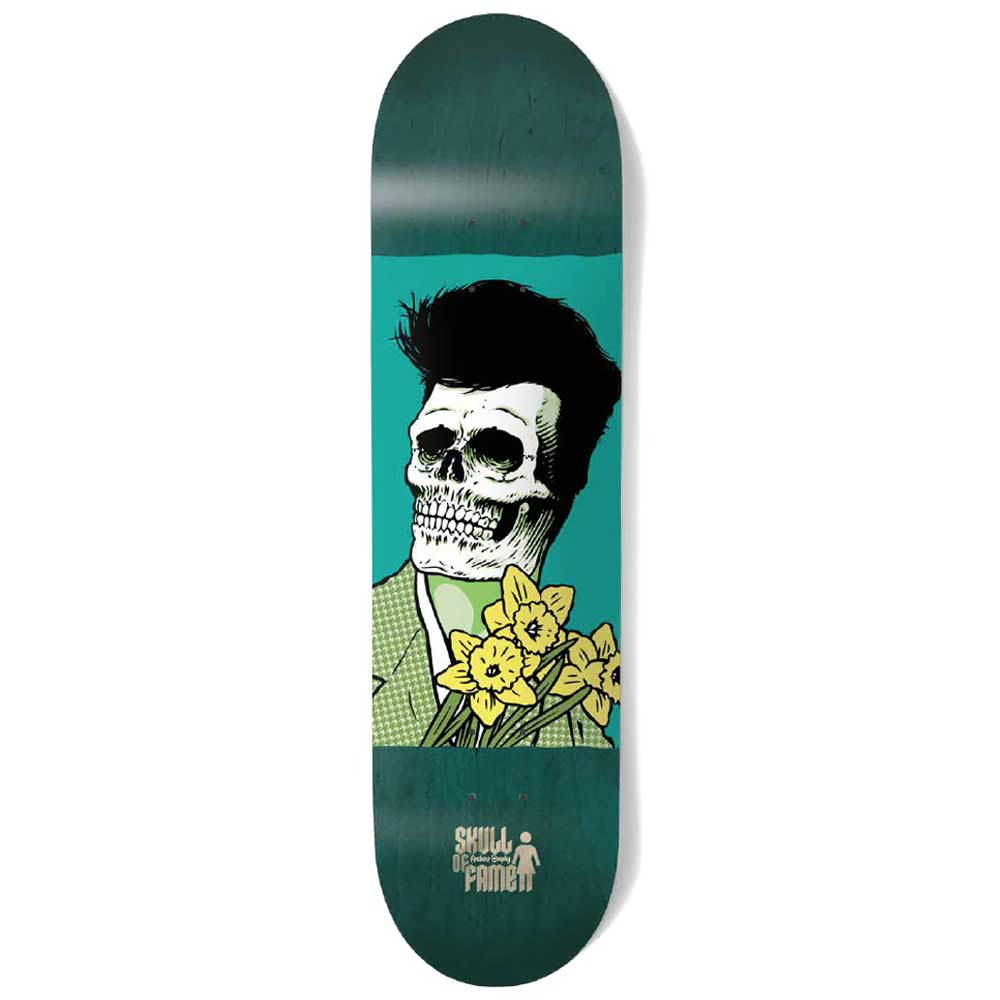 Girl Skateboards Brophy Skull Of Fame Deck 8.8