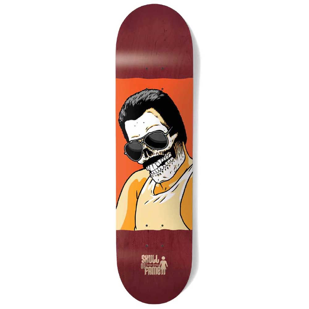 Girl Skateboards Geering Skull Of Fame Deck 8.12