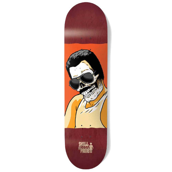 Girl Skateboards Geering Skull Of Fame Deck 8.12