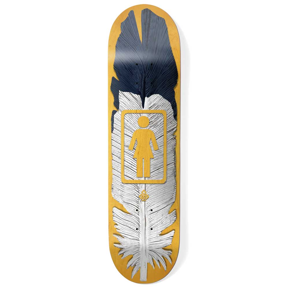 Girl Skateboards Kennedy Saiz Feather Deck 8.5