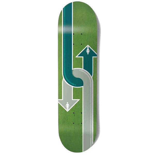 Girl Skateboards Gass Dual Directional Twin Tip deck