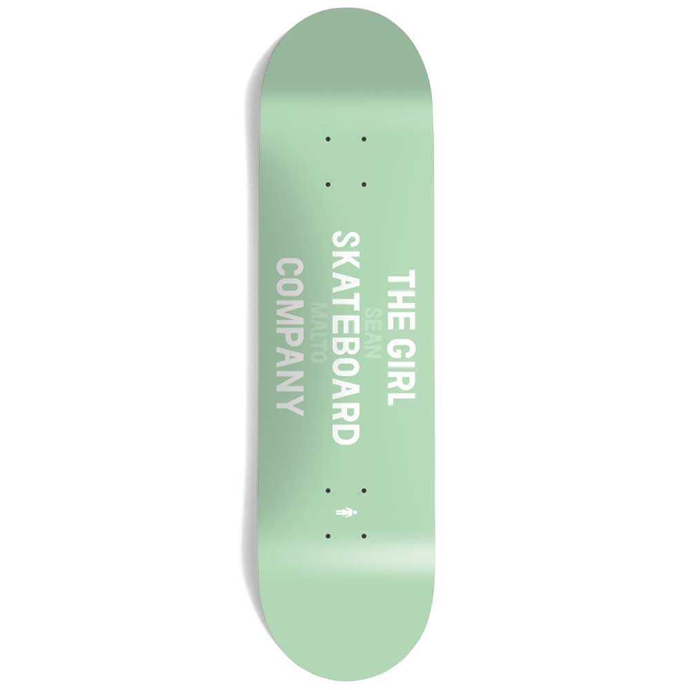 Girl Skateboards Malto Sans Twin Tip deck