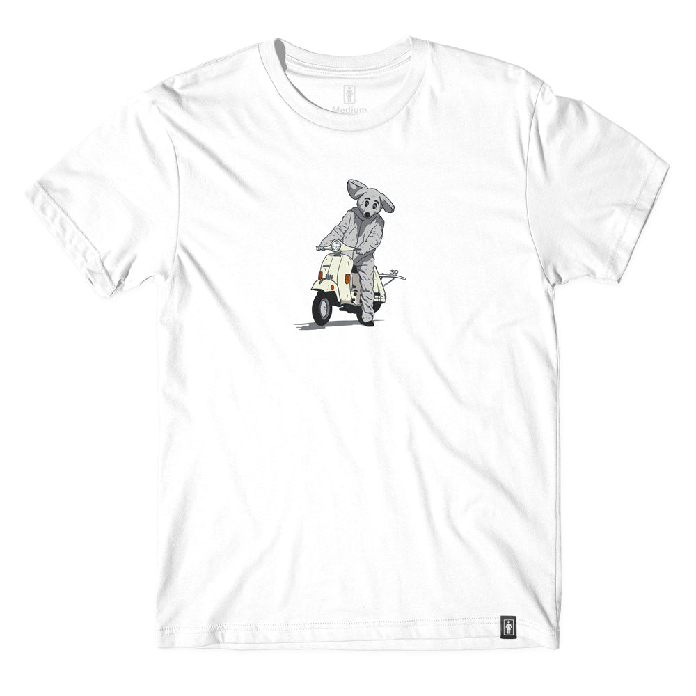 Girl skateboards Mouse T shirt