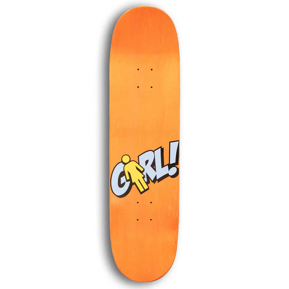 Girl Skateboards Pacheco Blammo Deck 8.375" Wide top