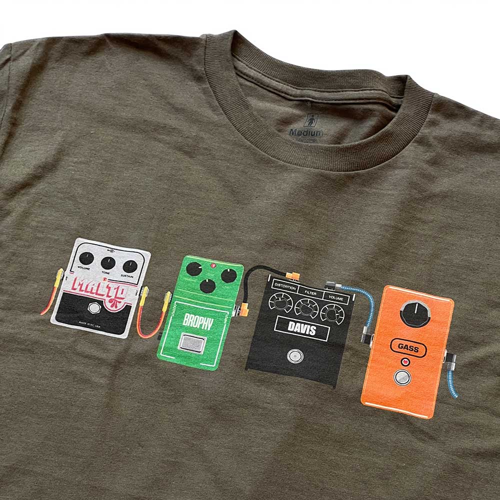 Girl Skateboards Stomp Pedal T-Shirt detail
