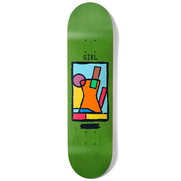 Girl Skateboards Rowan Davis Tangram deck