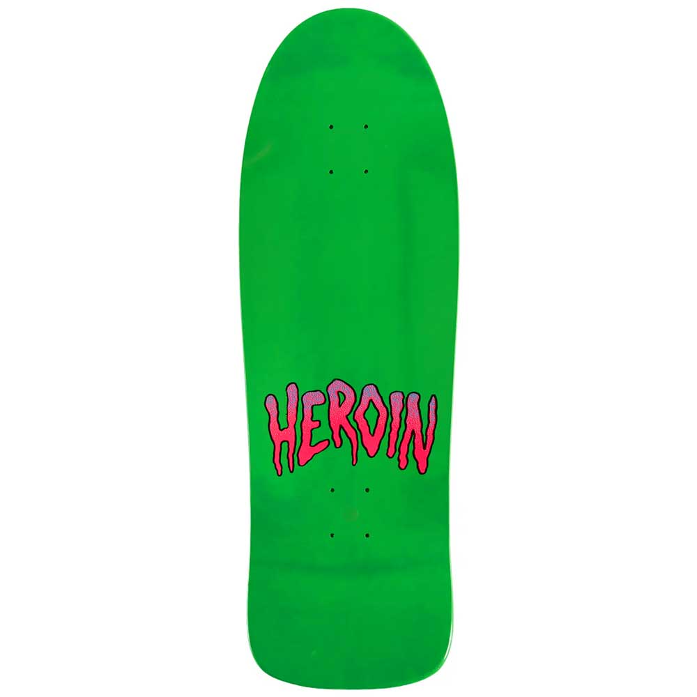 Heroin Skateboards Curb Crusher Chomp deck top