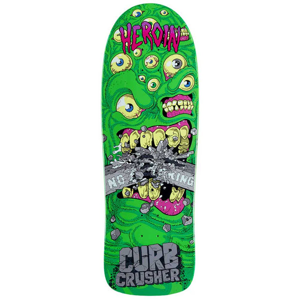 Heroin Skateboards Curb Crusher Chomp deck