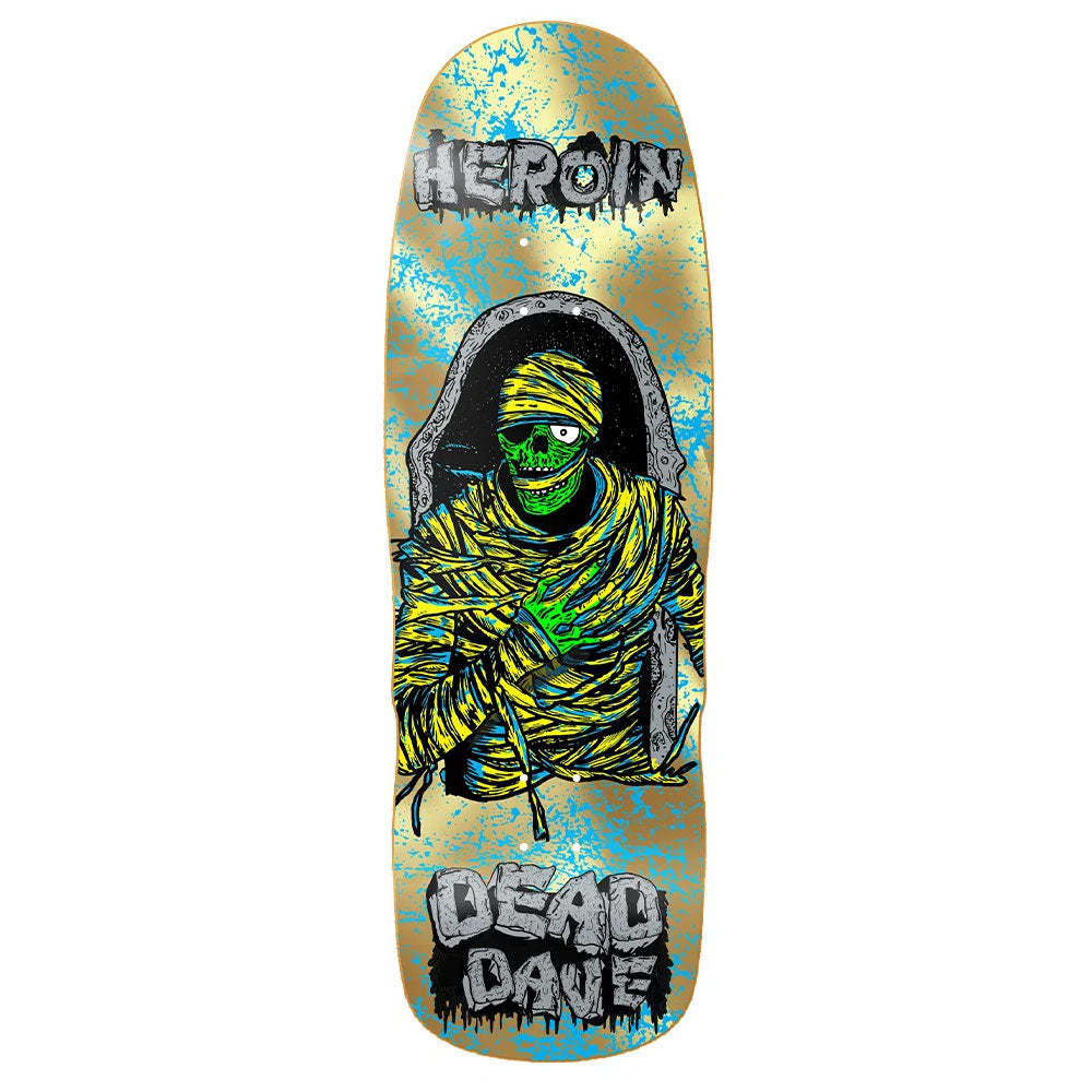 Heroin Skateboards Dead Dave Knock Offs 2 Mummy deck