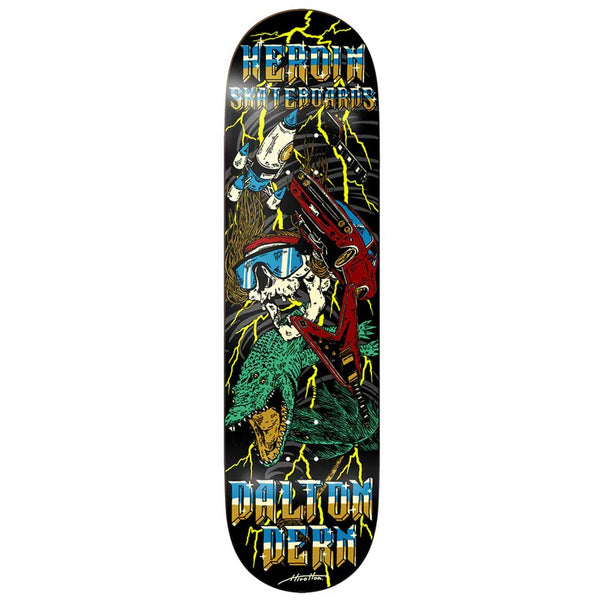 Heroin Skateboards Dern Hurricane deck