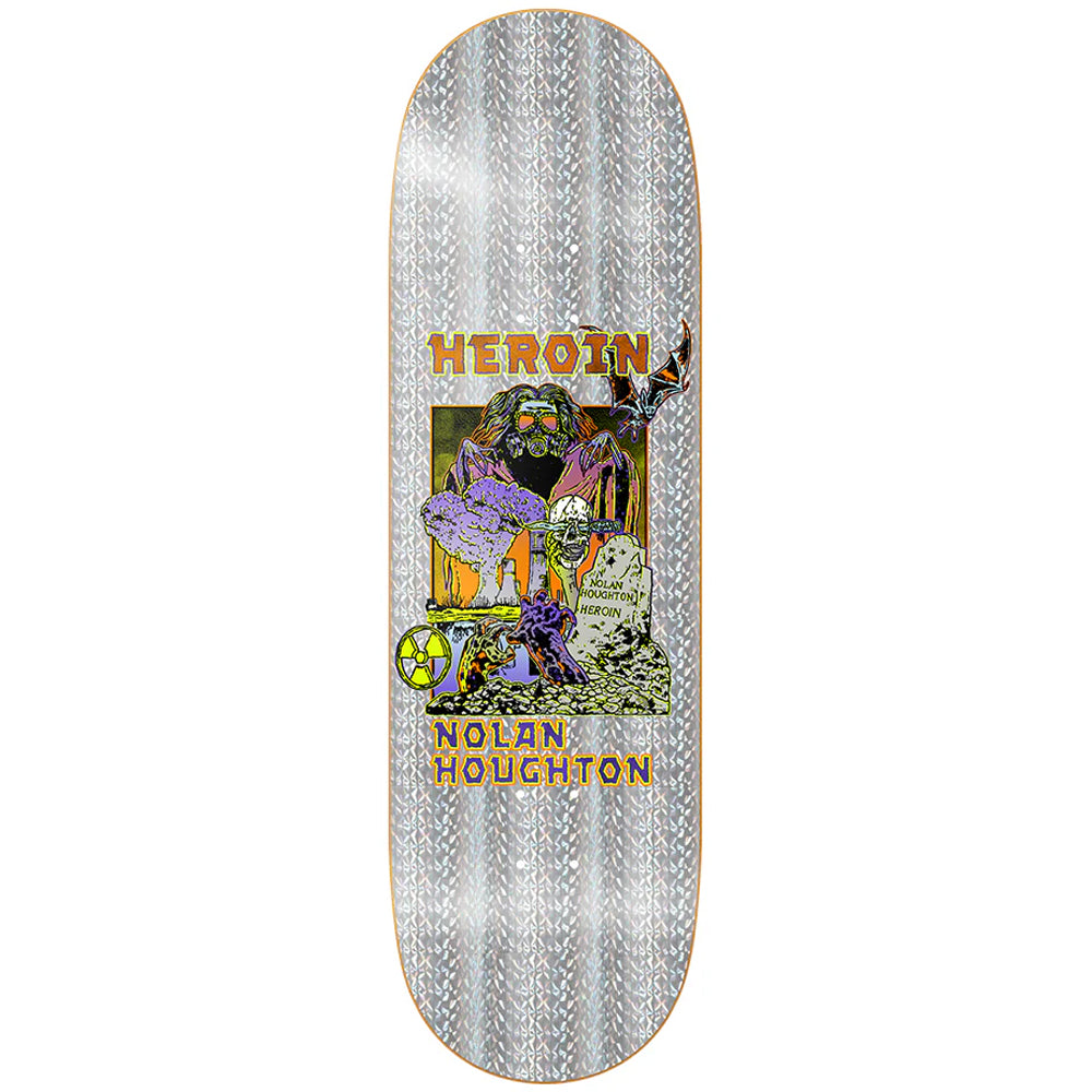 Heroin Skateboards Nolan Hellscape Deck