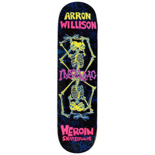 Heroin Skateboards Aaron Wilson Knock Off deck
