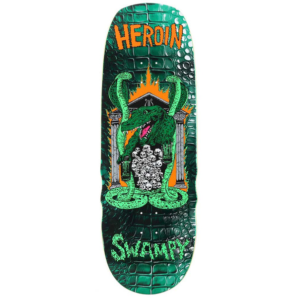 Heroin Skateboards Swampy Knock Offs deck