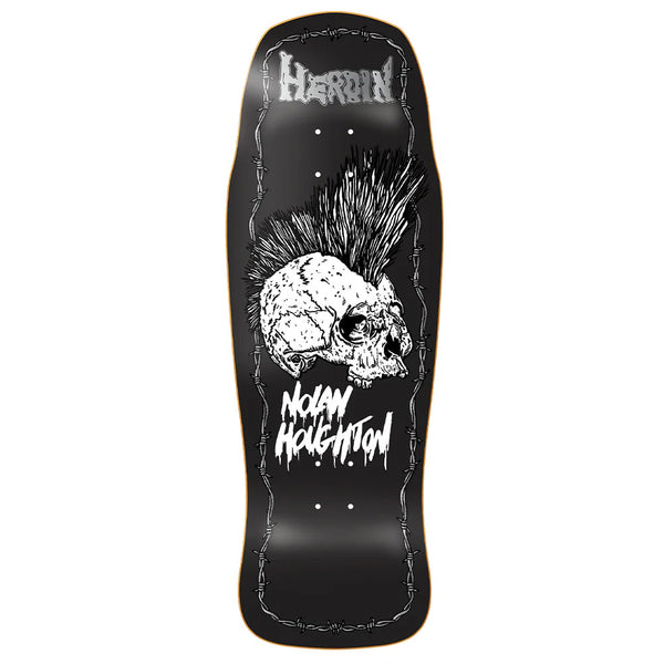 Heroin Skateboards Nolan Haughton Knock Offs 2 Skull Deck 10.25