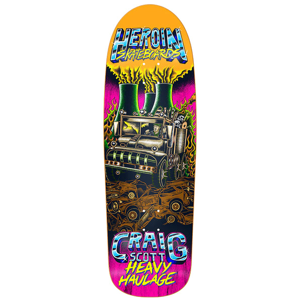 Heroin Skateboards Craig Questions Heavy Haulage Deck