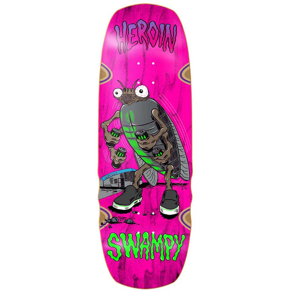 Heroin Skateboards Swampy Bug deck