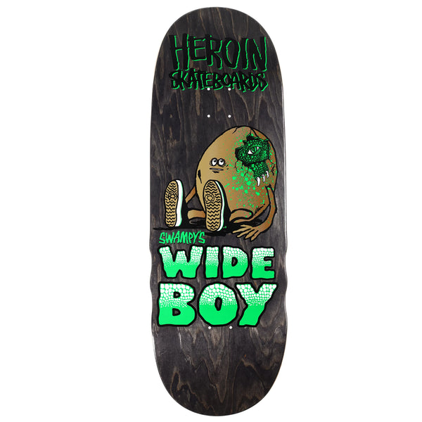 Heroin Skateboards Swampy's Wide Boy Deck 10.75
