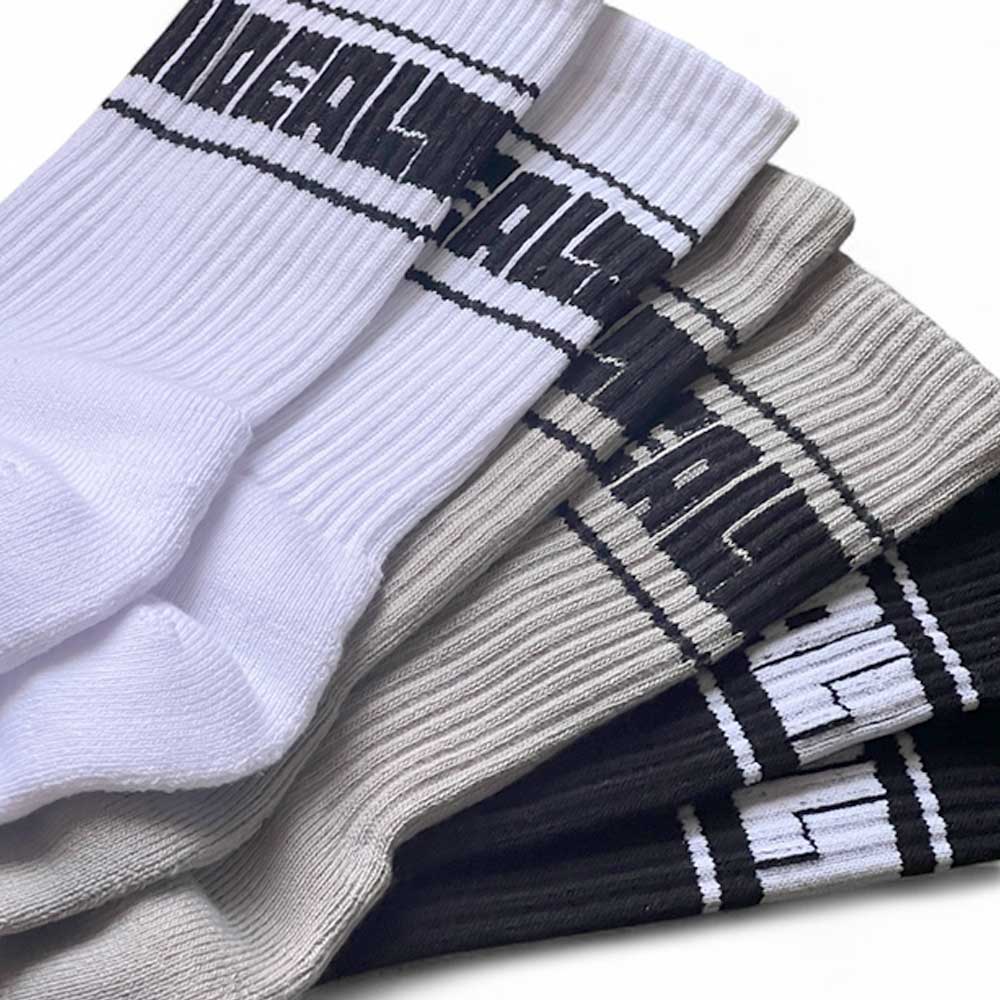 Ideal Block Logo Socks 3 Pack fan