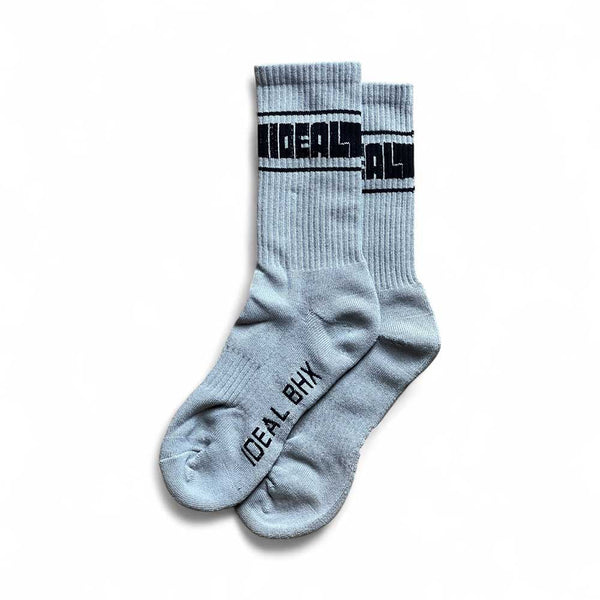 Ideal Block Logo Socks Grey