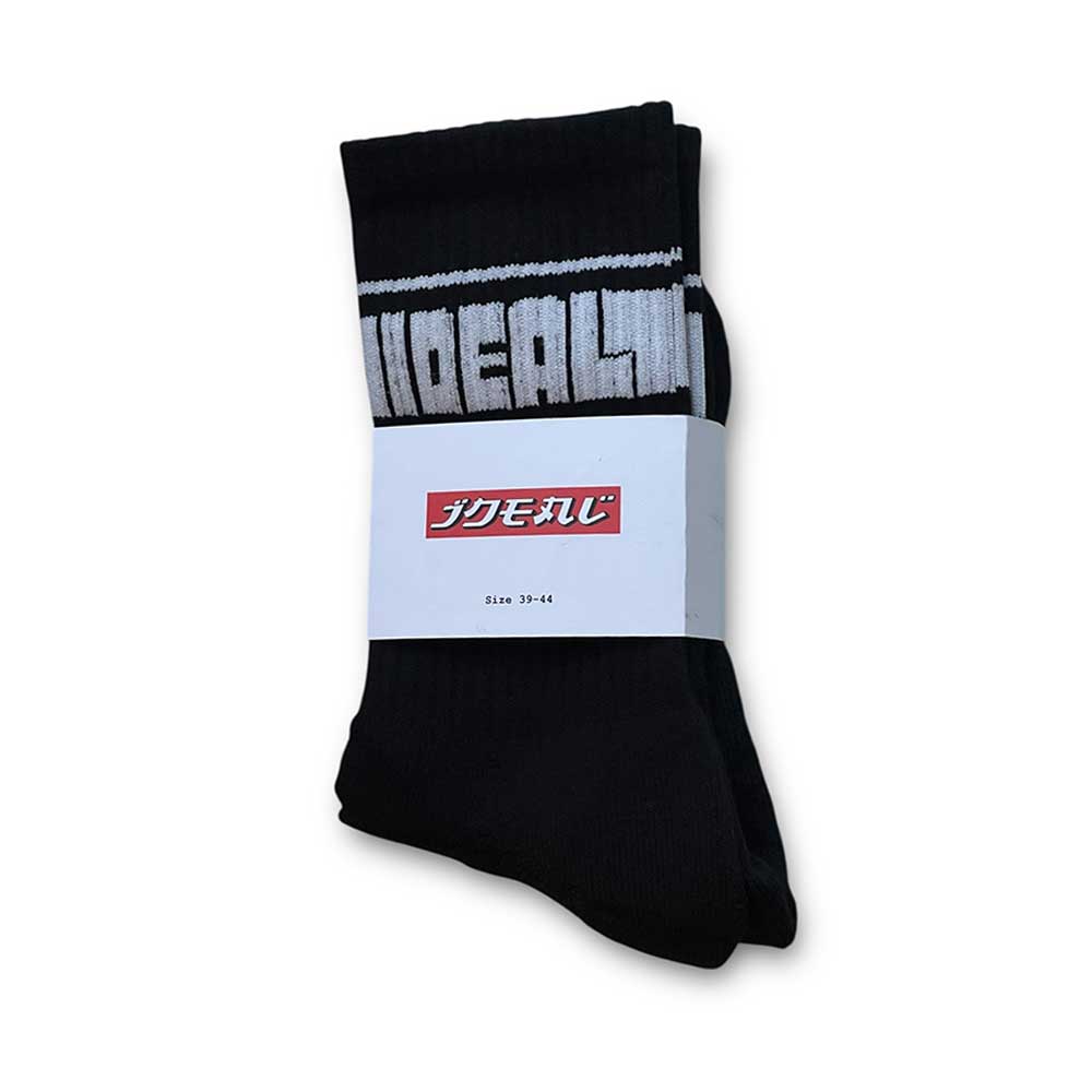 Ideal Block Logo Socks black