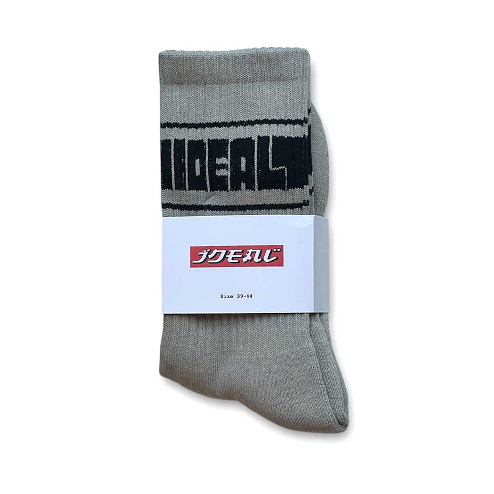 Ideal Block Logo Socks grey