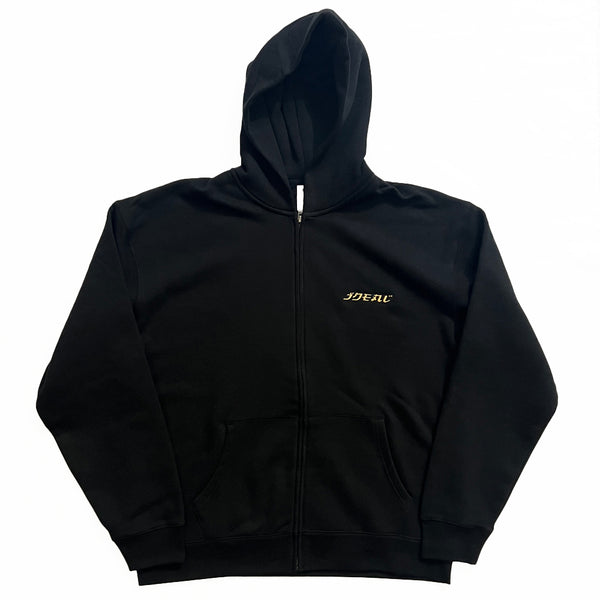 Ideal Ideal JPN Gold Logo zip hood
