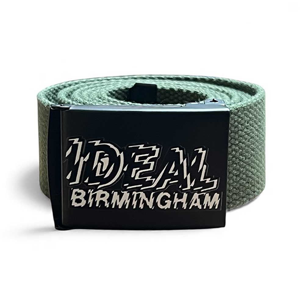 Ideal Shatter Logo web belt green front