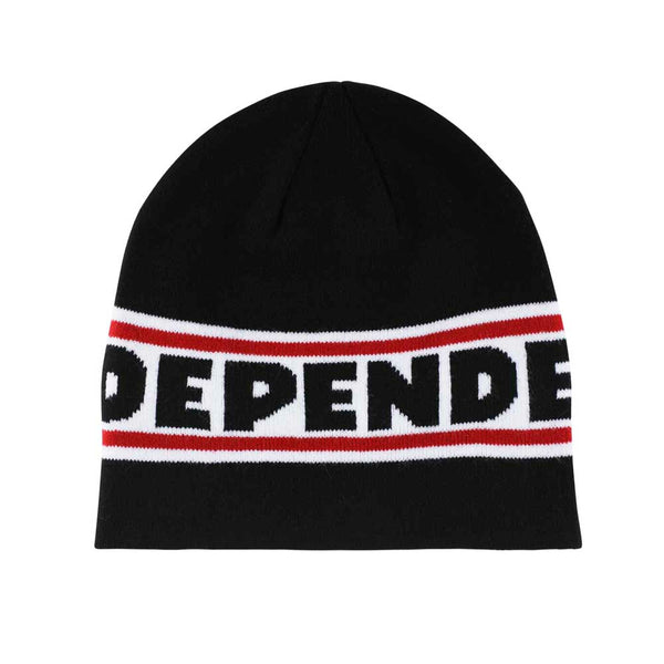 Independent Trucks Bar Logo Skully Beanie black