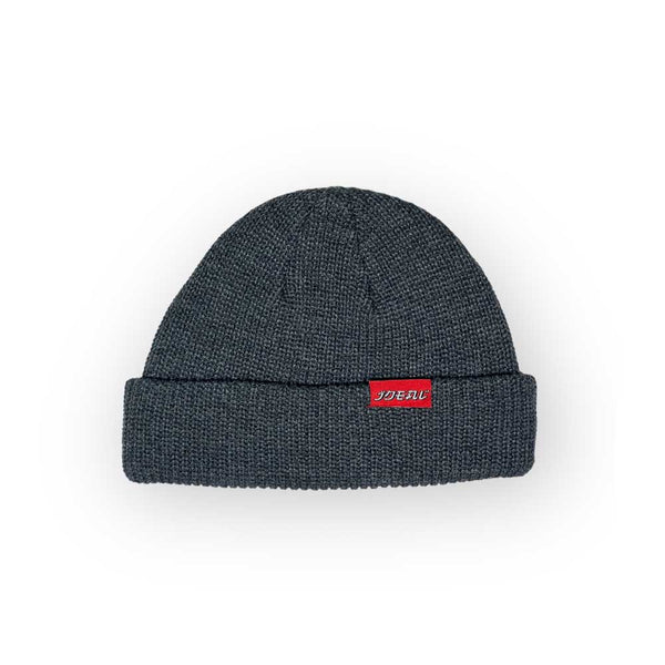 Ideal JPN Label beanie grey