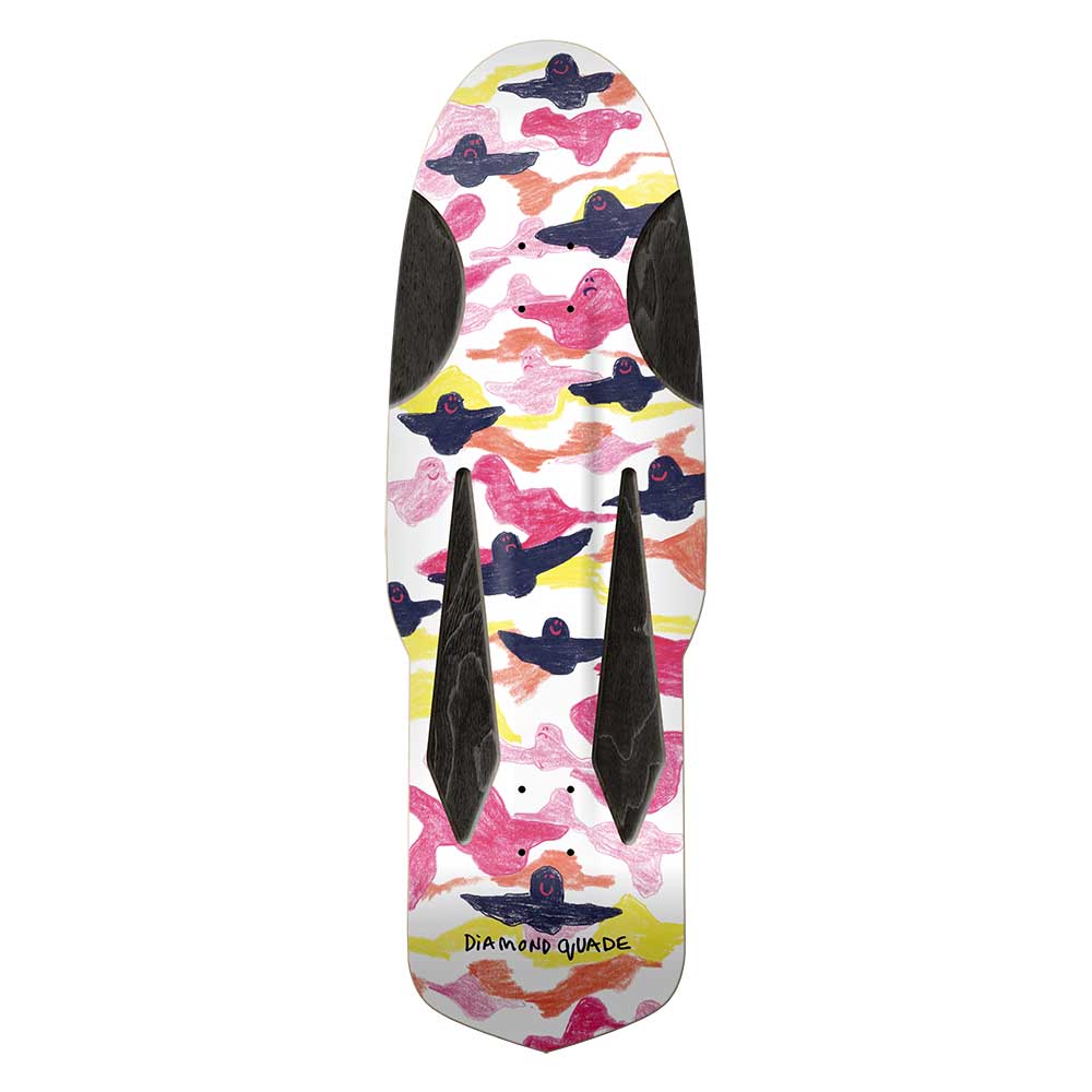 Krooked Skateboards Diamond Quad Beamer SSD 2026 deck