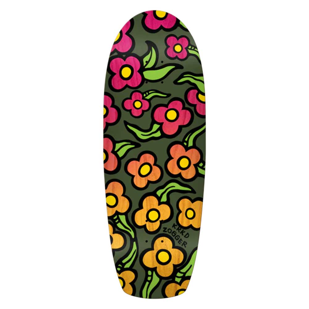 Krooked Wildstyle Flowers Zogger Deck 10.75