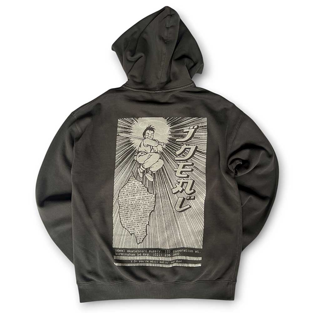 Ideal Skateboard Supply Manga zip hooded sweat
