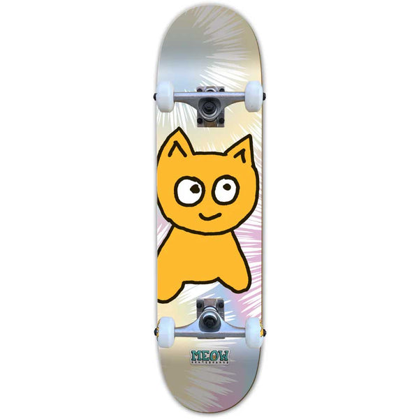Meow Skateboards Burst Logo complete skateboard