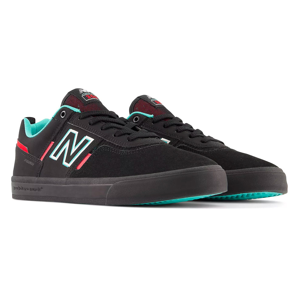 New Balance Numeric 306 black electric red duo