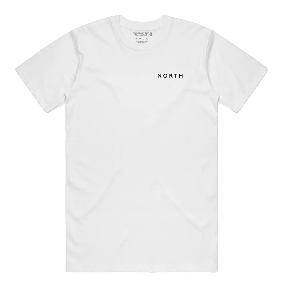 North Skateboard Magazine Film Star Logo T-Shirt front