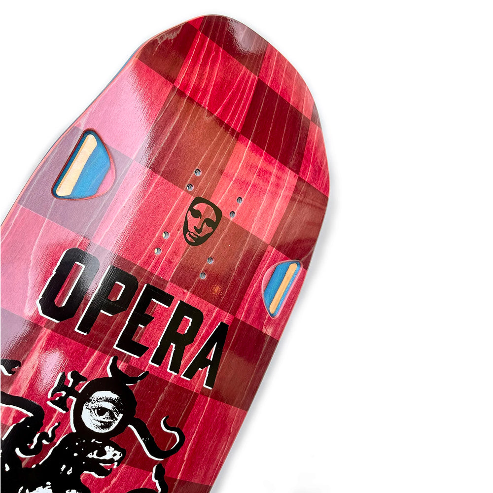 Opera Skateboards Beast deck detail