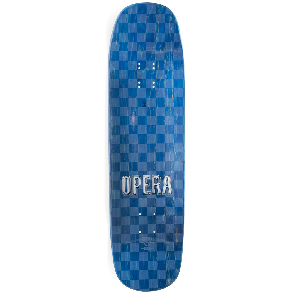 Opera Skateboards Beckett Clipped deck top