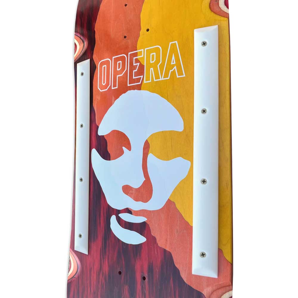 Opera Skateboards Fatties Rails fitted