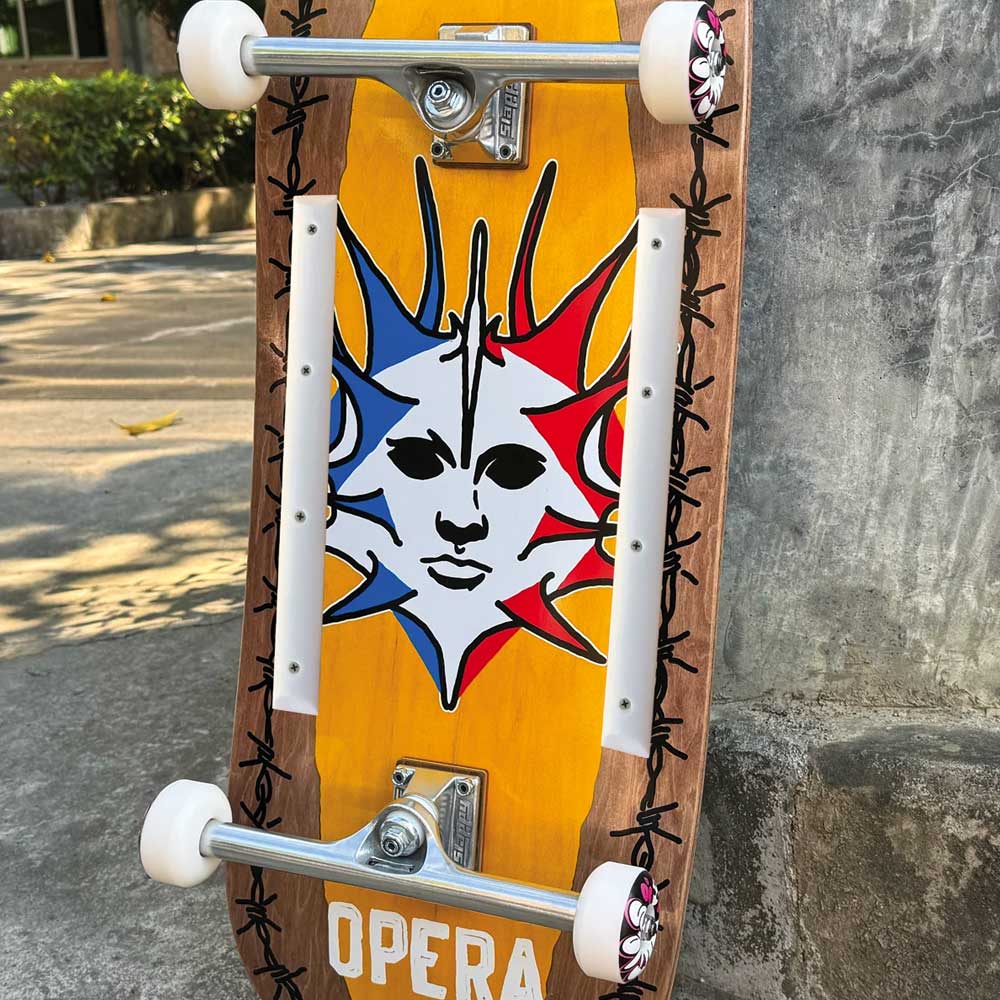 Opera Skateboards Torn Spike Fattie Complete 12