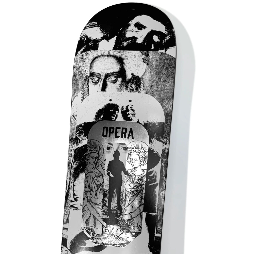 Opera Skateboards Clay Stacked Deck 8.5 detail