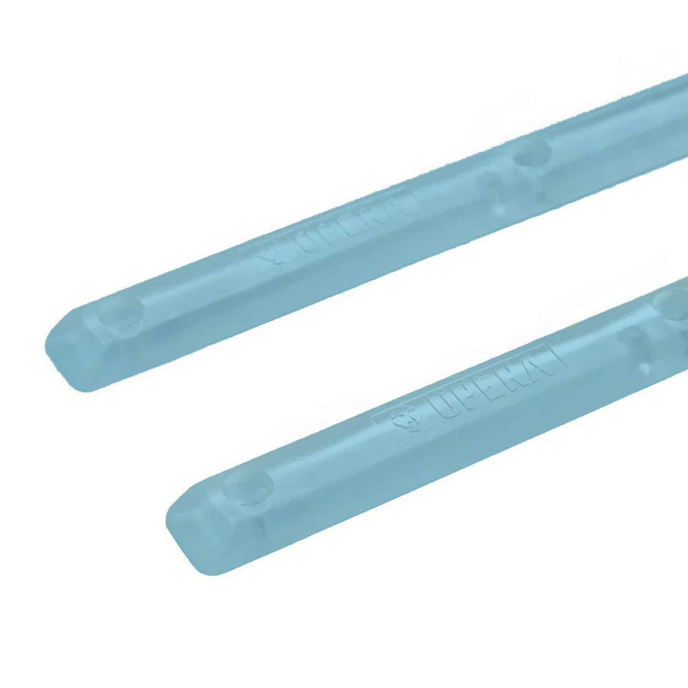 Opera Skateboards ice blue rails detail