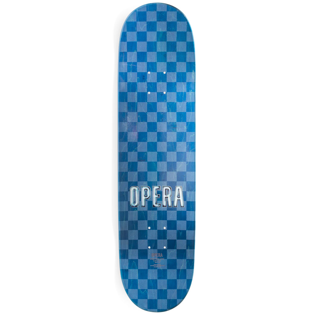 Opera Skateboards Wood Dimensional deck top