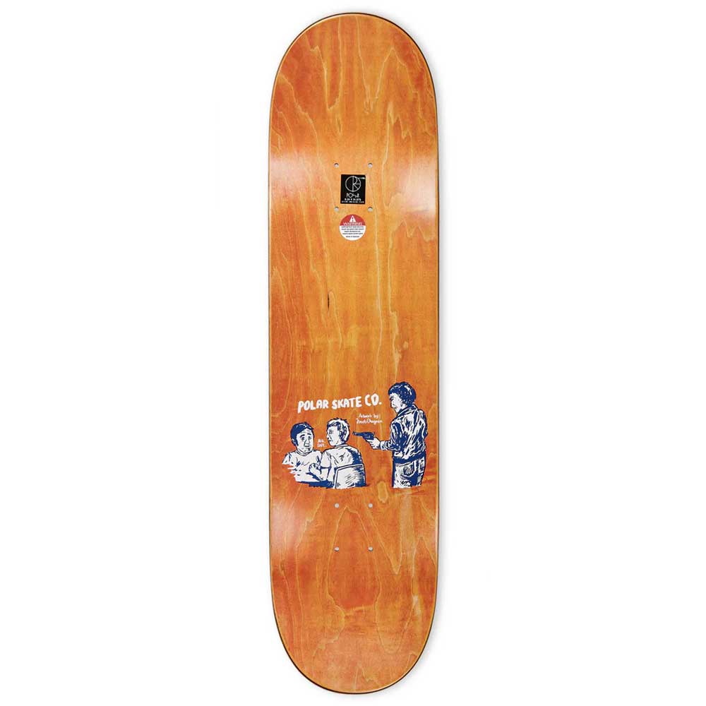 Polar Skate Co Grund Cold Streak Deck 8.25 top