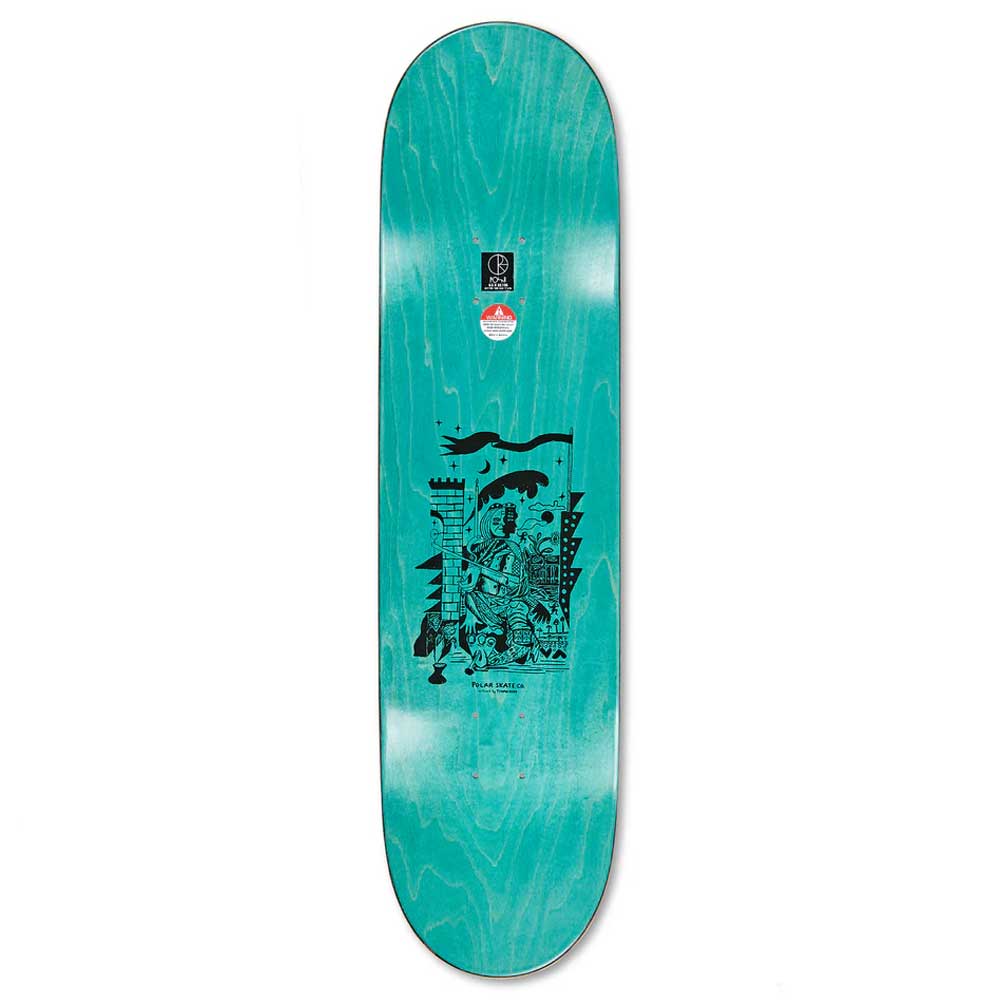 Polar Skate Co Herrington Pot Demons Deck 8.5 top