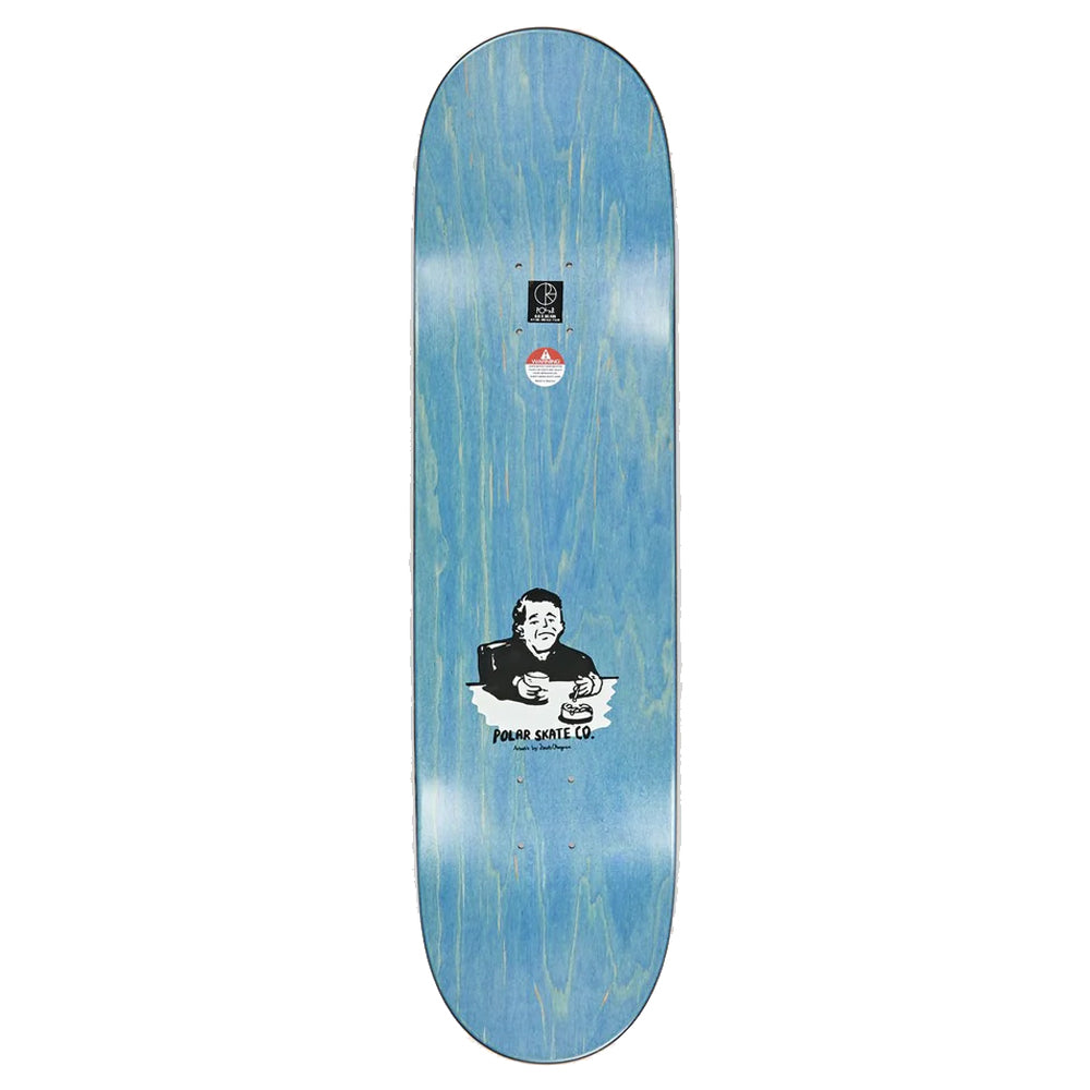 Polar Skate Co Herrington Chain Smoker Deck 8.375 top