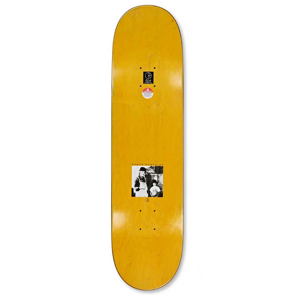 Polar Skate Co Roman Gonzalez Puppet Storage Deck 8.375 top