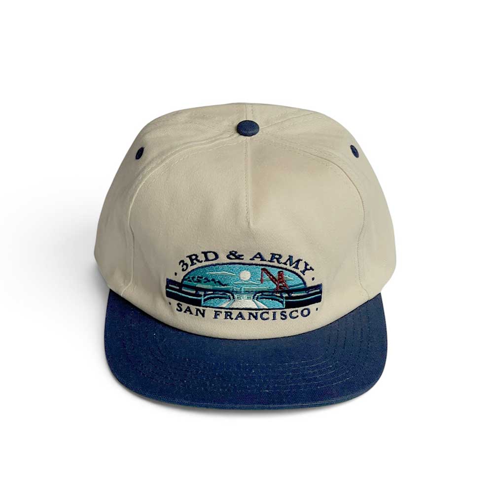 Real Skateboards 3rd & Army Cap front