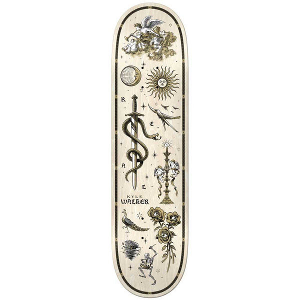 Real Skateboards Kyle Engraved skateboard deck 8.38