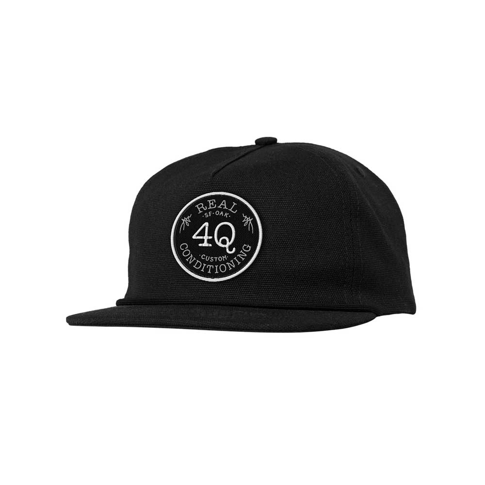 Real Skateboards X 4Q Max Schaff cap