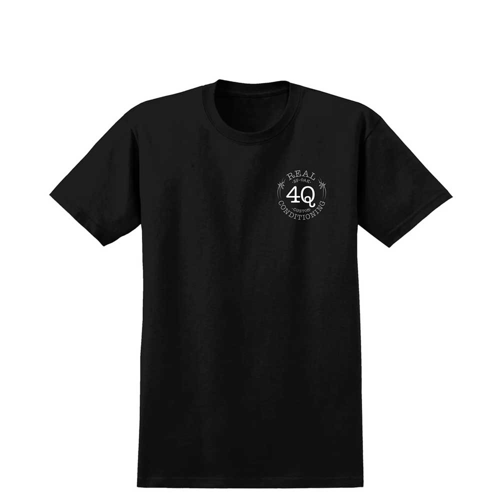 Real Skateboards X 4Q Max Schaff T-Shirt